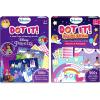 Skillmatics Dot It Sticker Art – Disney Princess & Unicorns and Princesses Sparkle Bundle, 500+ Stickers, DIY Scrapbooking Craft Kits, Travel Toys, Gifts for Ages 3, 4, 5, 6, 7