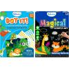 Skillmatics Dot It & Magical Scratch Art Book Bundle Animals Theme Bundle, Art & Craft Kits, DIY Activities for Kids