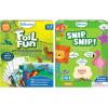Skillmatics Foil Fun Animal Mega Pack & Snip, Snip Animals Bundle, No Mess Sticker Art for Kids, Craft Kits, DIY Activity, Gifts for Boys & Girls Ages 3, 4, 5, 6, 7, 8, 9