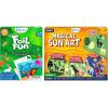 Skillmatics Foil Fun Animals & Magical Sun Art Animals Bundle, No Mess Art for Kids, Travel Toys, Craft Kits, DIY Creative Activity, Gifts for Boys & Girls Ages 4, 5, 6, 7, 8, 9, 10, 11, 12