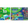 Skillmatics Foil Fun Animals & Sticker Stories Animal Adventure Bundle, DIY Creative Activity Kits, Travel Toys for Boys & Girls Ages 3, 4, 5, 6, 7, 8, 9