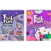 Skillmatics Foil Fun Girl Power & Foil Fun Unicorns & Princesses Bundle, DIY Mess-Free Art, Craft Kits & Supplies, DIY Creative Activities, Gifts for Boys & Girls Ages 7, 8, 9 & Up