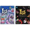 Skillmatics Foil Fun Groovy Beats & Foil Fun Pretty Patterns Bundle, DIY Magnets Mess-Free Art, Craft Kits & Supplies, DIY Creative Activities, Gifts for Boys & Girls Ages 7, 8, 9 & Up