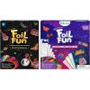 Skillmatics Foil Fun Pretty Patterns & Foil Fun Card Making Set Bundle, Mess-Free Art & Craft Kits, DIY Creative Activity, Gifts for Girls & Boys Ages 4, 5, 6, 7, 8, 9, and Up
