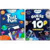 Skillmatics Foil Fun Space & Guess in 10 Space Theme Bundle, Gifts for Toddlers, Girls & Boys Ages 4, 5, 6, 7, 8, 9