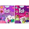 Skillmatics Foil Fun Unicorns and Princesses & Foil Fun Disney Princess Bundle, No Mess Art for Kids, Craft Kits, DIY Creative Activity, Gifts for Girls & Boys Ages 4, 5, 6, 7, 8, 9