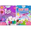 Skillmatics Foil Fun & Dot It Unicorns & Princesses Theme Bundle, Art & Craft Kits, DIY Activities for Kids