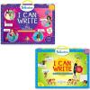 Skillmatics I Can Write Disney Princess & I Can Write Bundle, Preschool Learning Activity Kits, Gifts for Toddlers, Girls & Boys Ages 3, 4, 5, 6 Travel Toys
