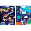 Skillmatics Marble Run Space and Foil Fun Space Theme Bundle, Gifts for Toddlers, Girls & Boys Ages 4, 5, 6, 7, 8, 9, 10, 11, 12, 13