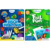 Skillmatics Mess- Free Rock Painting Kit & Foil Fun Animals Bundle, Mess-Free Art for Kids, DIY Creative Activity, Gifts for Boys & Girls Ages 4, 5, 6, 7, 8, 9, 10, 11, 12