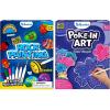 Skillmatics Mess- Free Rock Painting Kit & Poke-in Art Flower Bouquet Bundle, Mess-Free Art for Kids, DIY Creative Activity, Gifts for Boys & Girls Ages 4, 5, 6, 7, 8, 9, 10, 11, 12