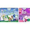 Skillmatics My Storybook Art Kit Adventures & Foil Fun Unicorns & Princesses Bundle, Creative Activity for Boys & Girls, DIY Kit