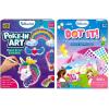 Skillmatics Poke in Art Unicorns Dream Decor & Dot It Unicorns and Princesses Bundle, Mess-Free Art for Kids, DIY Craft Kits, Creative Activity, Gifts for Ages 3, 4, 5, 6, 7, 8, 9