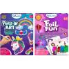 Skillmatics Poke in Art Unicorns Dream Decor & Foil Fun Unicorns and Princesses Bundle, Mess-Free Art for Kids, DIY Craft Kits, Creative Activity, Gifts for Ages 4, 5, 6, 7, 8, 9
