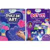 Skillmatics Poke-in Art Flower Bouquet & Dot It Disney Princess Bundle, No Mess Art for Kids, DIY Creative Activity, Gifts for Boys & Girls Ages 3, 4, 5, 6, 7, 8, 9