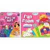 Skillmatics Poke-in Art Magical Princess & Fun with Foam Unicorns and Princesses Bundle, No Mess Art for Kids, DIY Creative Activity, Gifts for Boys & Girls Ages 3, 4, 5, 6, 7, 8, 9