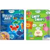Skillmatics Poke-in Art Underwater Animals & Snip Snip Animals Bundle, No Mess Art for Kids, DIY Creative Activity, Gifts for Boys & Girls Ages 3, 4, 5, 6, 7, 8, 9