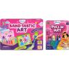 Skillmatics Sand-Tastic Art Unicorns and Princesses & Poke-in Art Magical Princesses Bundle, Art & Craft Kits for Kids, DIY Creative Activity, Gifts for Girls & Boys Ages 4, 5, 6, 7, 8, 9, 10