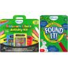 Skillmatics Sidewalk Chalk Activity Kit & Found It Outdoor Bundle, Creative Outdoor Fun, Gifts for Ages 3 and Up