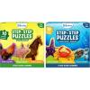 Skillmatics Step by Step Underwater Animals & Step by Step Farm Animals Bundle, Educational Montessori Toy for Boys & Girls, Gifts for Kids Ages 3, 4, 5 and Up