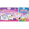 Skillmatics Storybook Art Kit & Dot It Unicorns & Princesses Theme Bundle, Gifts for Toddlers, Girls & Boys Ages 5, 6, 7, 8, 9, 10