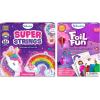 Skillmatics Super Strings Unicorn Magic & Foil Fun Unicorns & Princesses Bundle, Mess-Free Art for Kids, Craft Kits & Supplies, DIY Creative Activity, Gifts for Girls & Boys Ages 4-10