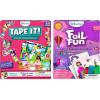 Skillmatics Tape It Unicorns and Princesses & Foil Fun Unicorns and Princesses Bundle, Art & Craft Kits, Gifts for Boys & Girls Ages 4, 5, 6, 7, 8, 9