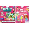Skillmatics Tape It Unicorns and Princesses & Snip, Snip Unicorns and Princesses Bundle, Art & Craft Kits, Gifts for Boys & Girls Ages 3, 4, 5, 6, 7, 8