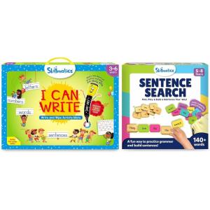 I Can Write & Sentence Search Bundle, Educational Toys for Kids, Builds Vocabulary, Grammar & Thinking Skills, Gifts for Boys and Girls Ages 3, 4, 5, 6, 7, 8