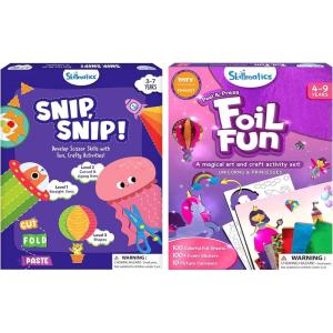 Skillmatices Snip, Snip & Foil Fun Princesses Bundle, Gifts for Toddlers, Girls & Boys Ages 3, 4, 5, 6, 7