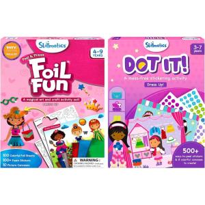 Skillmatics Foil Fun & Dot It Dress Up Bundle, Gifts for Toddlers, Girls & Boys Ages 4, 5, 6, 7, 8, 9