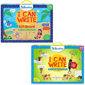Skillmatics I Can Write Disney’s Lilo and Stitch & I Can Write Bundle, Educational Toy, Preschool Learning Activities for Kids, Gifts for Toddlers, Girls & Boys Ages 3, 4, 5, 6