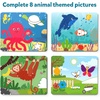 Skillmatics Dot It & Fun with Foam Animals Theme Bundle, Art & Craft Kits, DIY Activities for Kids