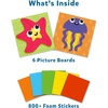 Skillmatics Fun with Foam Underwater Animals & Wild Animals Bundle, No Mess Sticker Art for Kids, Craft Kits, DIY Activity, Gifts for Boys & Girls Ages 3, 4, 5, 6, 7