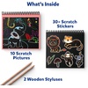 Skillmatics Magical Scratch Art Book & Fun with Foam Animals Theme Bundle, Art & Craft Kits, DIY Activities for Kids