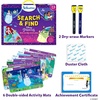 Skillmatics Search & Find Disney Princess and Dot it Mickey & Friends Bundle, Fun Activity Kits, Travel Toys, Gifts for Girls & Boys Ages 3 to 7