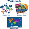 Skillmatics World Map Puzzle & Guess in 10 Animal Planet Puzzle Bundle, Educational Games, Perfect for Kids Who Love Toys, Gifts for Girls and Boys Ages 6 and Up