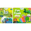 Skillmatics Foil Fun Animal Mega Pack & Fun with Foam Animals Bundle, No Mess Sticker Art for Kids, Craft Kits, DIY Activity, Gifts for Boys & Girls Ages 3, 4, 5, 6, 7, 8, 9