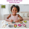 Skillmatics Disney•Pixar Toy Story Aqua Puffs – 3D Art Kit, Mess-Free Paint by Number Craft for Kids, DIY Color & Inflate Activity, Travel Toys & Gifts for Ages 4, 5, 6, 7, 8, 9, 10, 11, 12(Girl Power)
