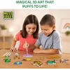 Skillmatics Disney•Pixar Toy Story Aqua Puffs – 3D Art Kit, Mess-Free Paint by Number Craft for Kids, DIY Color & Inflate Activity, Travel Toys & Gifts for Ages 4, 5, 6, 7, 8, 9, 10, 11, 12(Animals)