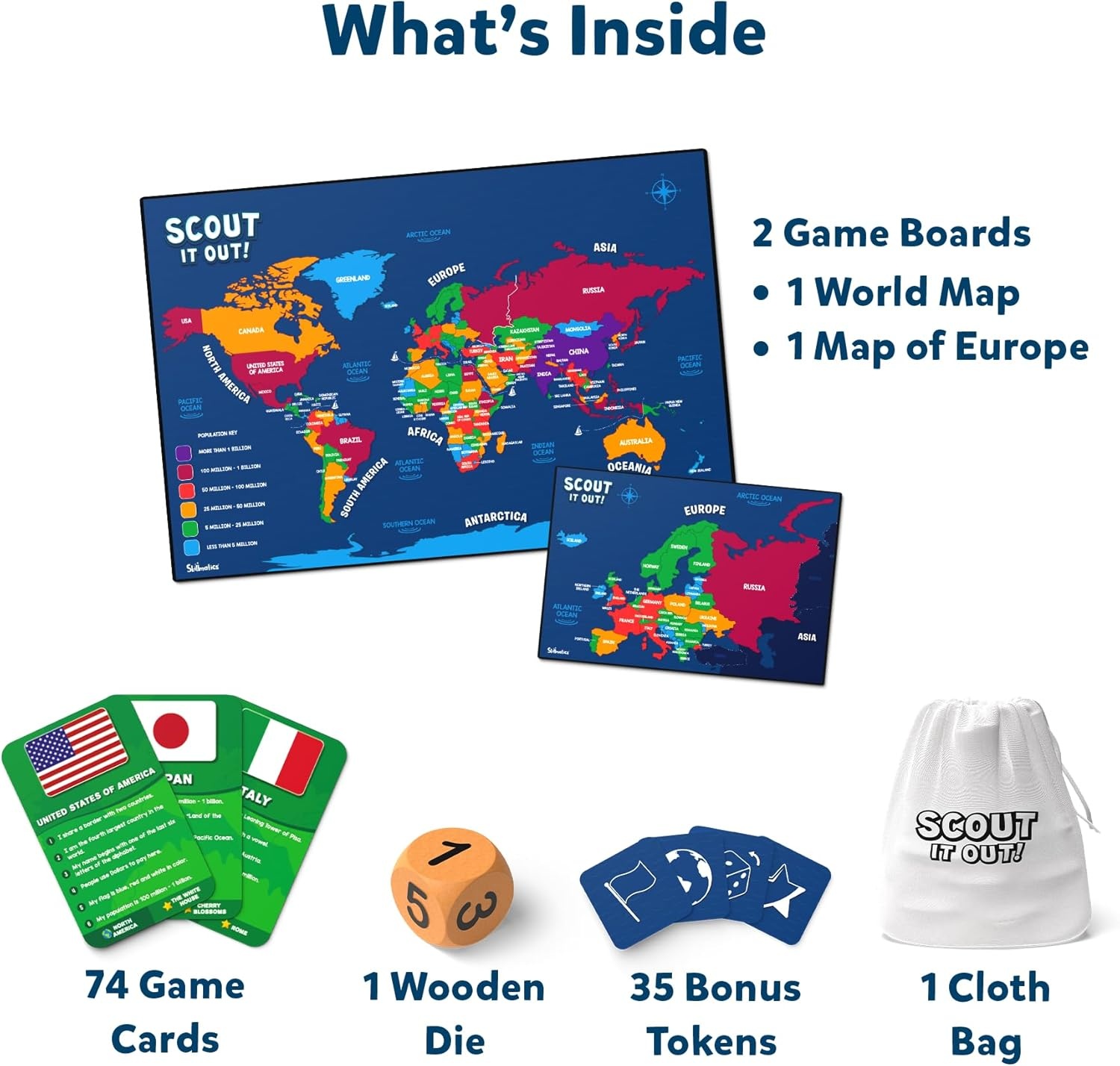 image:imageSkillmatics Scout It Out Countries amp Guess in 10 Animal Planet Bundle Perfect for Boys amp Girls Who Love Educational Toys amp Games Gifts for Ages 6 7 8 9 and Up