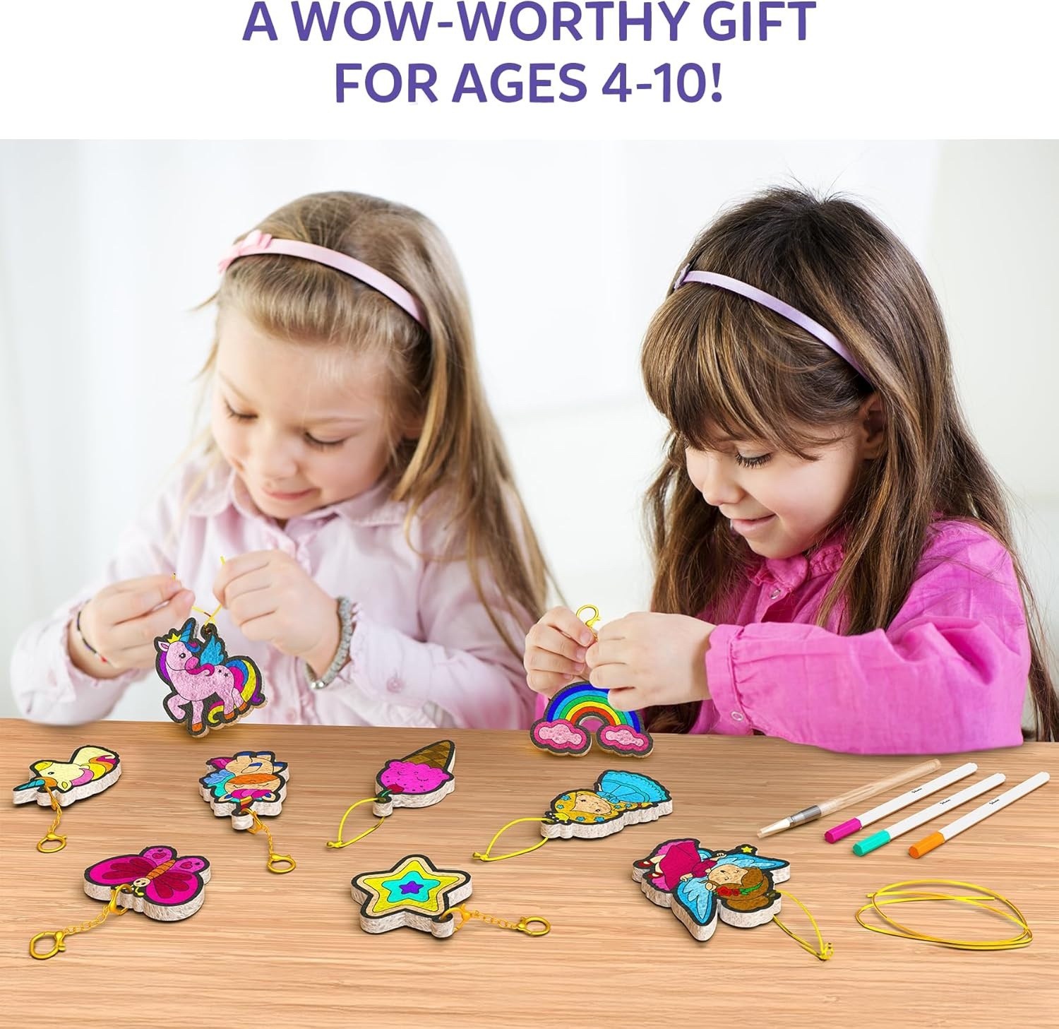 image:imageSkillmatics Snap Bandz Unicorns and Princesses amp Aqua Puffs Unicorns amp Princesses Bundle Art amp Craft Activites DIY MessFree Creative Kit Gifts for Girls amp Boys Ages 4 5 6 7 8 9 10