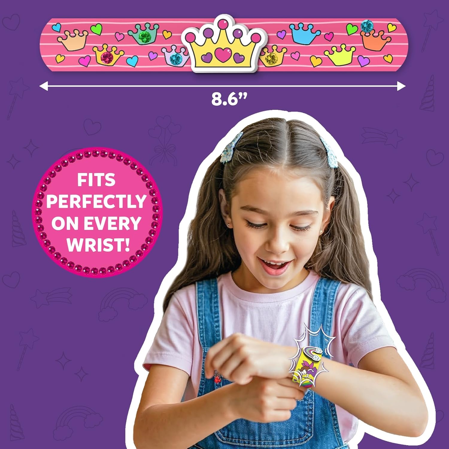 image:imageSkillmatics Snap Bandz Unicorns and Princesses amp Aqua Puffs Unicorns amp Princesses Bundle Art amp Craft Activites DIY MessFree Creative Kit Gifts for Girls amp Boys Ages 4 5 6 7 8 9 10